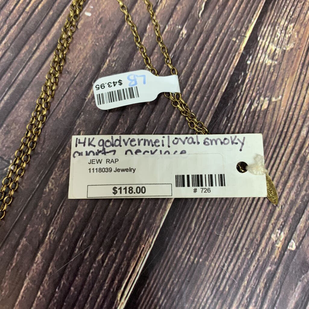 Marcia Moran Quartz Necklace