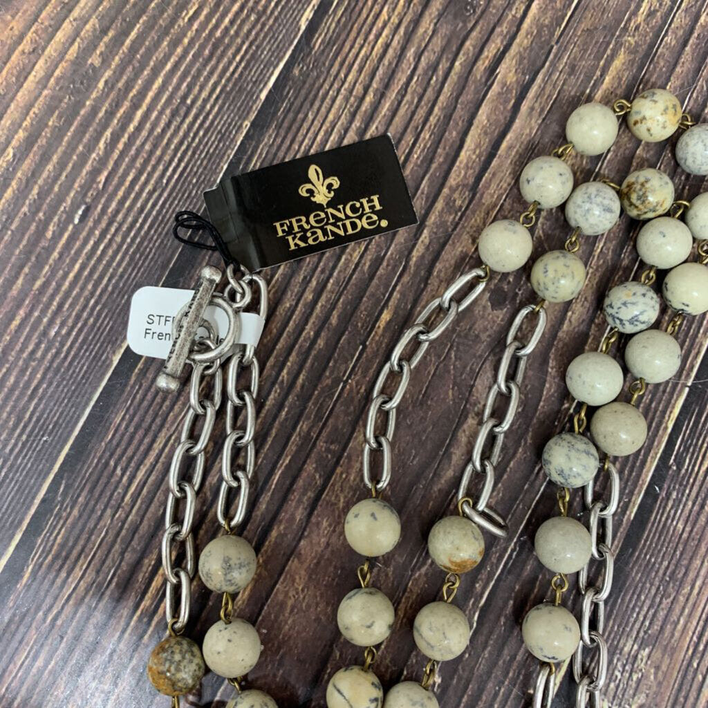 French Kande Coin Necklace