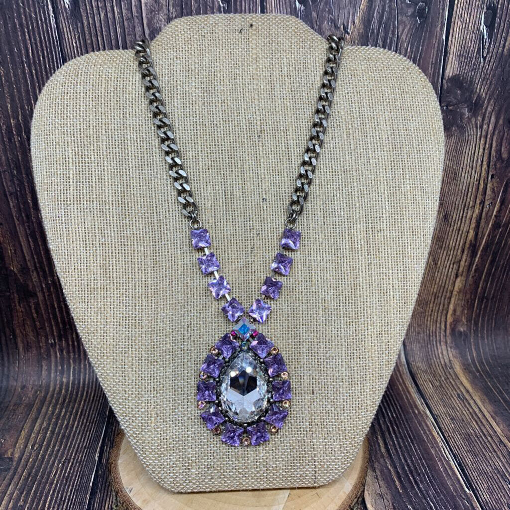 Sorelli Crystal Statement Necklace