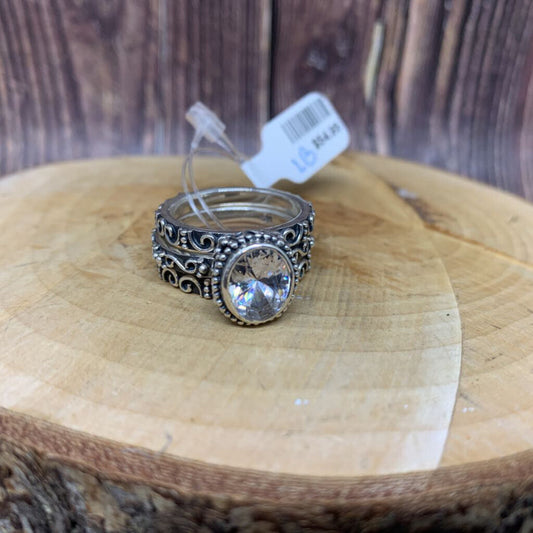Sterling Ring Stack
