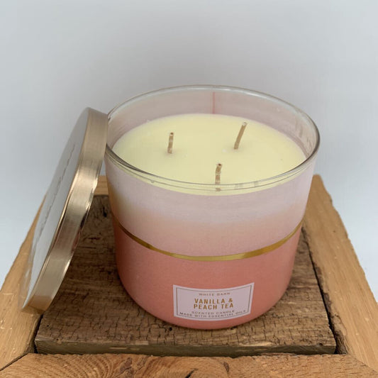 Vanilla & Peach Tea Candle