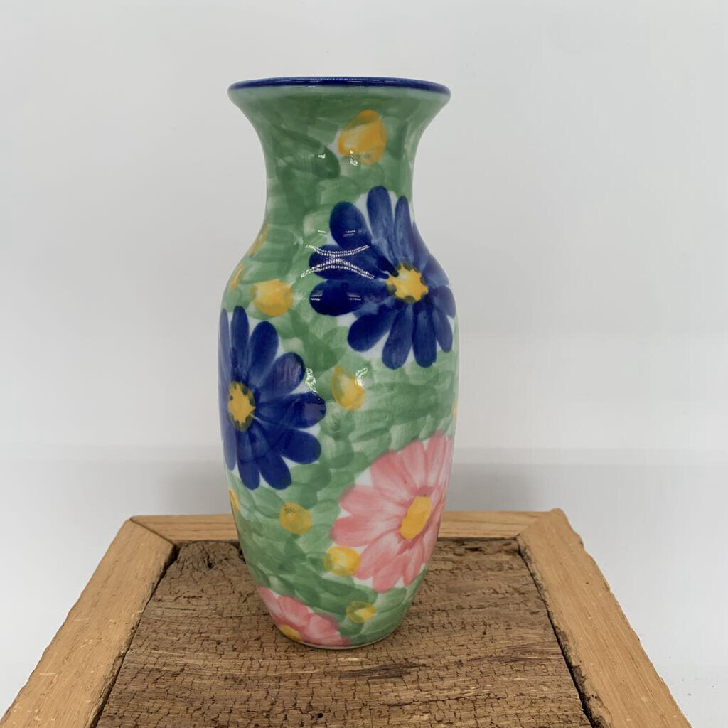 Floral Ceramic Vase