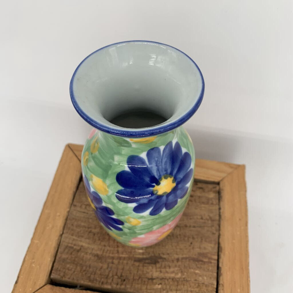 Floral Ceramic Vase