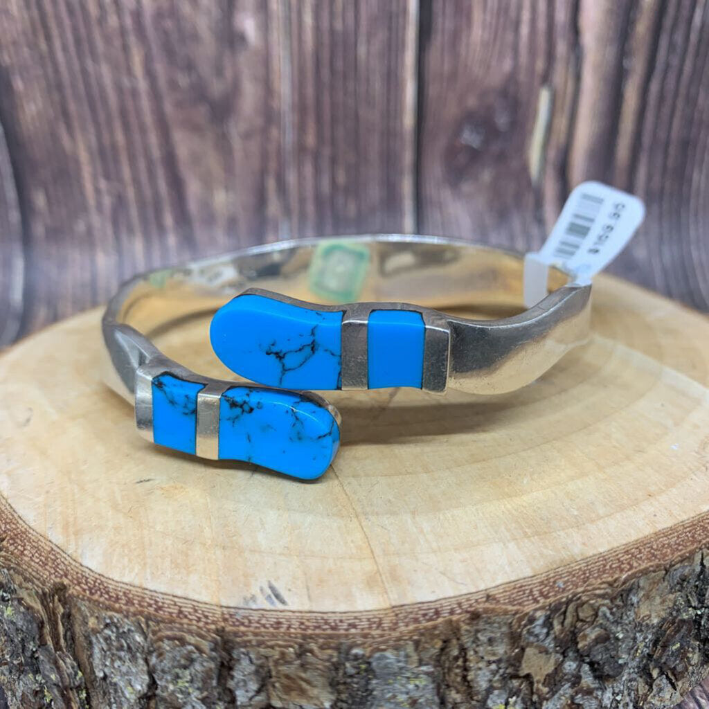 Sterling Turquoise Bangle
