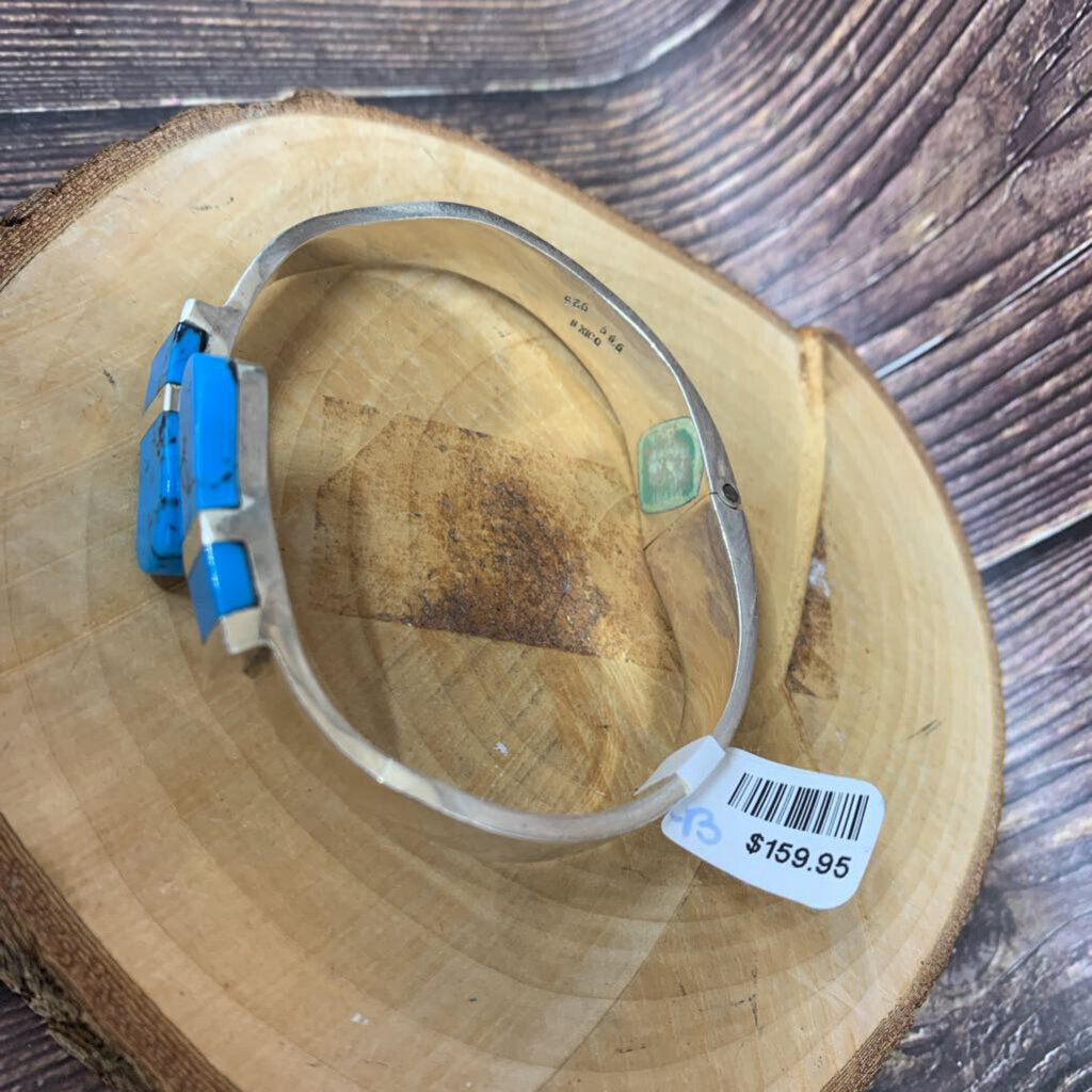Sterling Turquoise Bangle