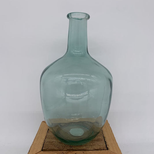 Glass Bulbous Vase