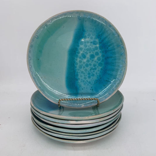 Reactive Glaze Plate Set