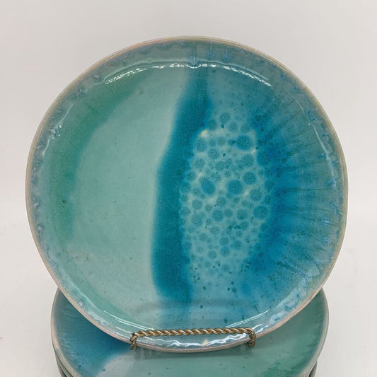 Reactive Glaze Plate Set