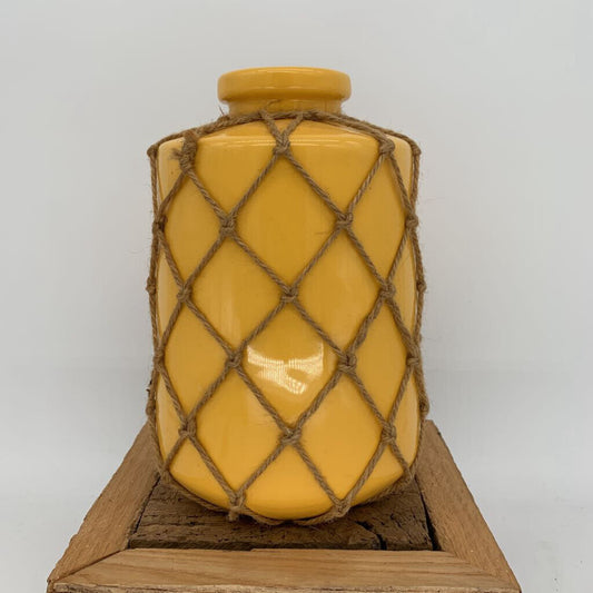 Twine Lattice Wraped Vase