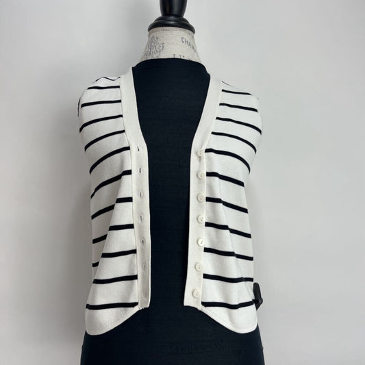 Line & Lot Striped Sweater Vest