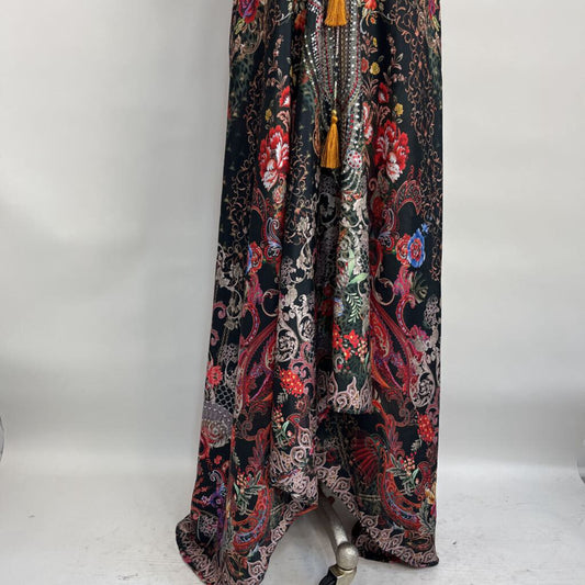 True Colours Floral Halter Maxi Dress