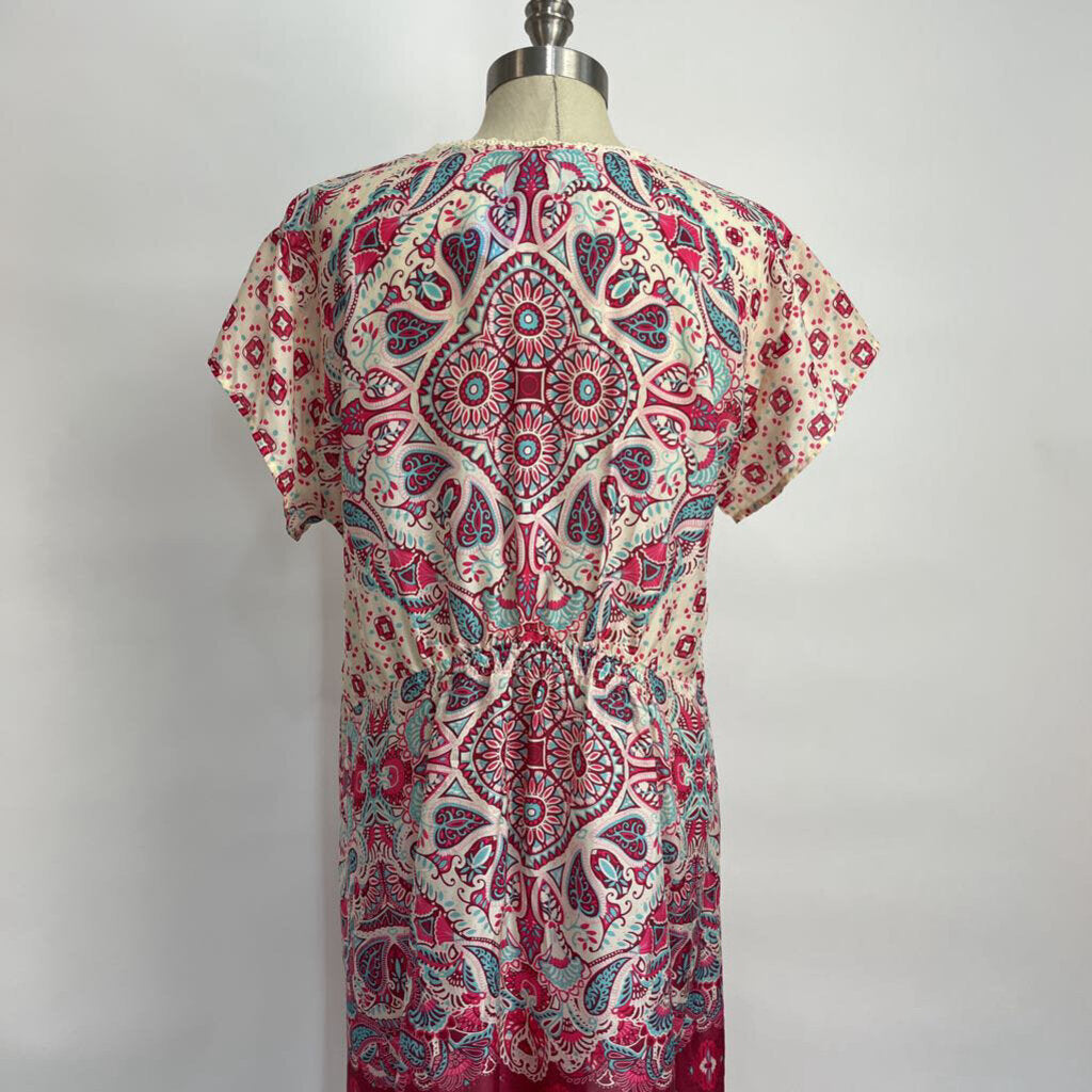 Johnny Was S/s Silk Dress