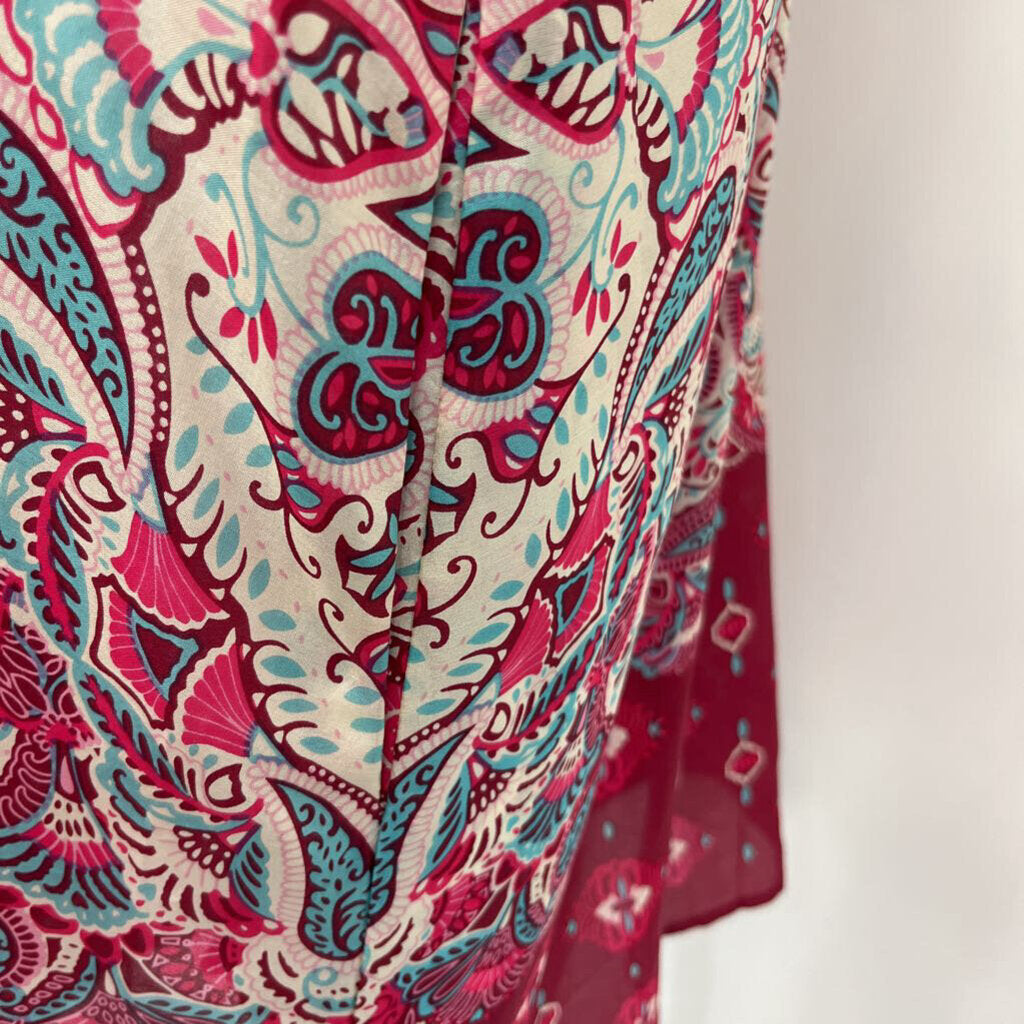 Johnny Was S/s Silk Dress