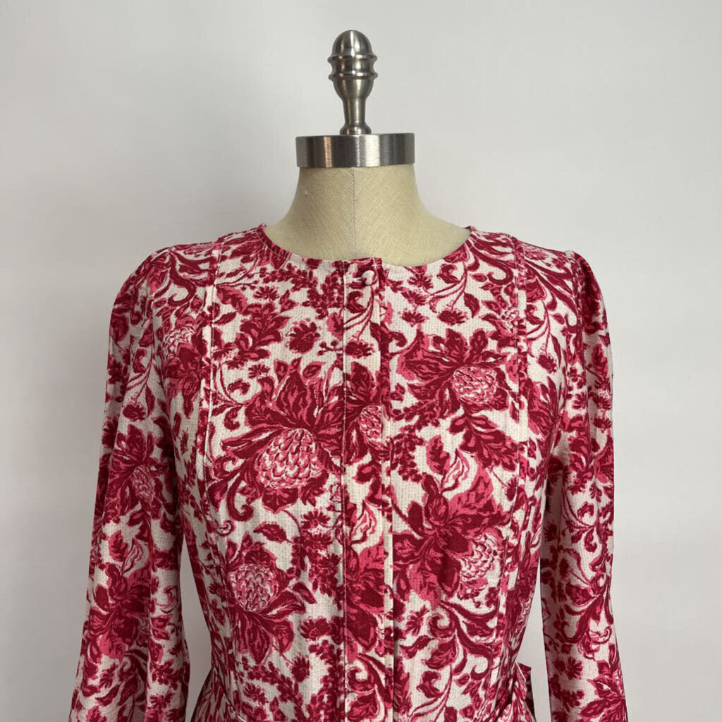 Loft L/s Floral Dress