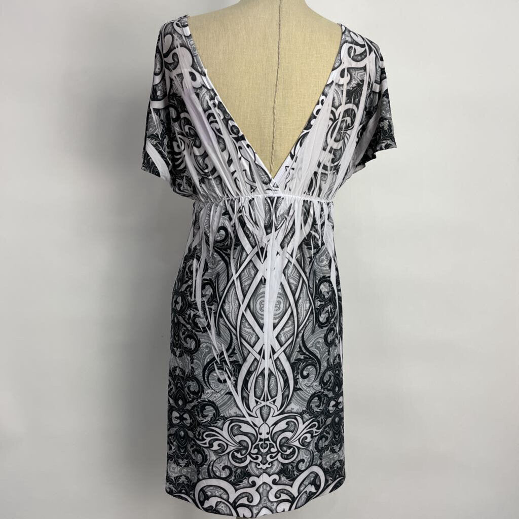 Dots cap slv Dress
