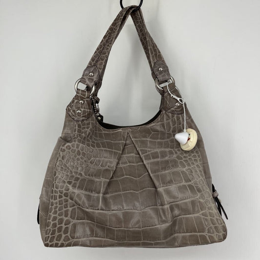 Coach Madison Croc Leather Handbag