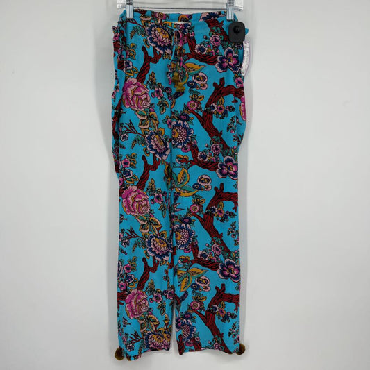 Figue Floral Silk Pants