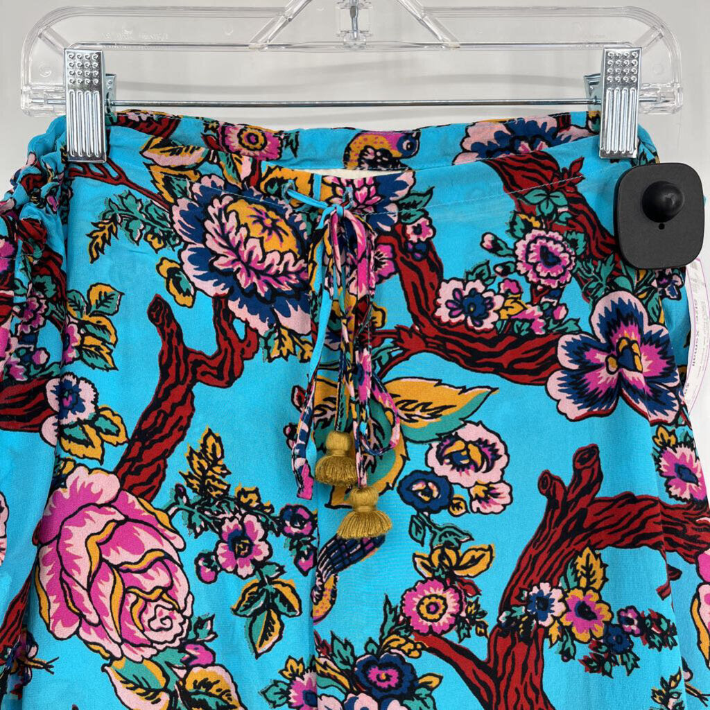 Figue Floral Silk Pants