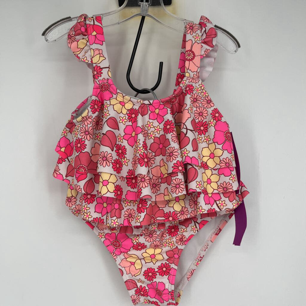 Nicole Miller Floral 2pc Swimsuit