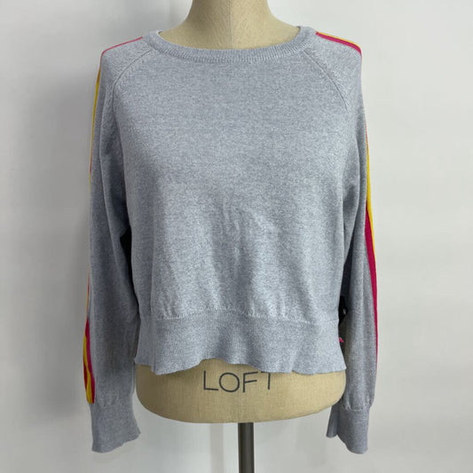 Maeve Stripe Sleeve Sweater