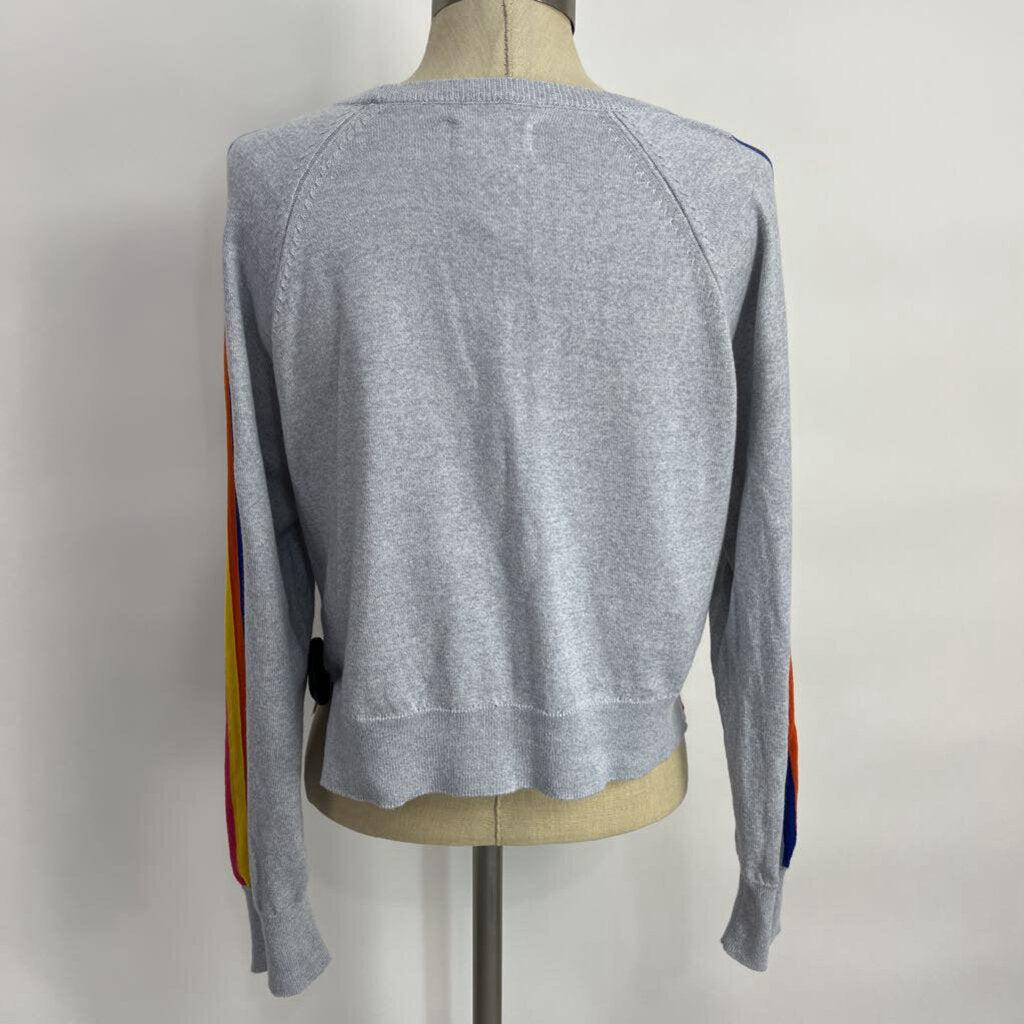 Maeve Stripe Sleeve Sweater