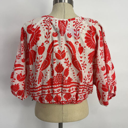 Farm S/s Crop Shirt