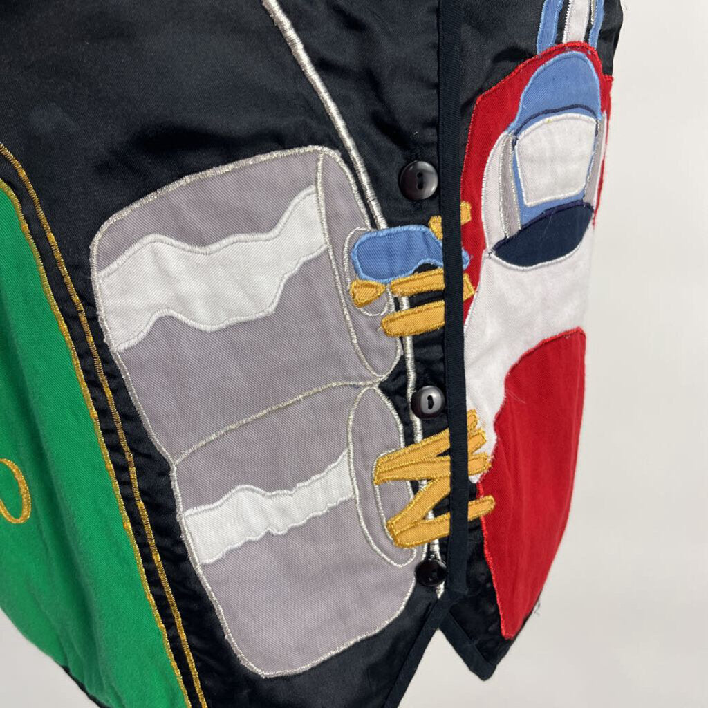 Embellished Indy 500 Vest
