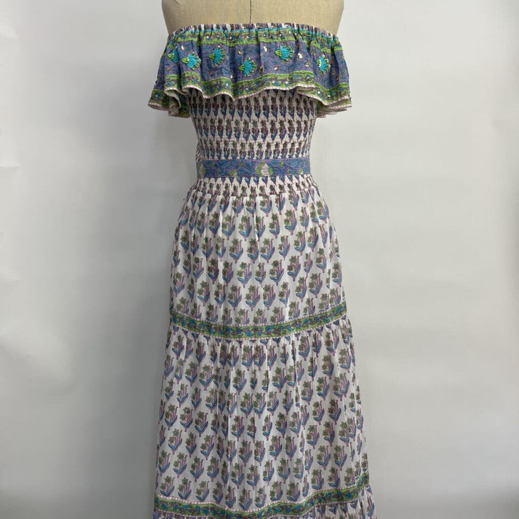 Bell Floral Maxi Dress