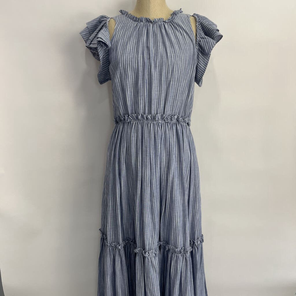 Cing a' Sept S/s Stripe Maxi Dress