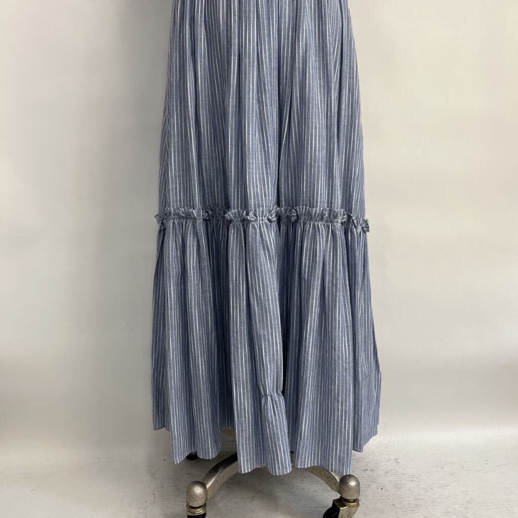 Cing a' Sept S/s Stripe Maxi Dress