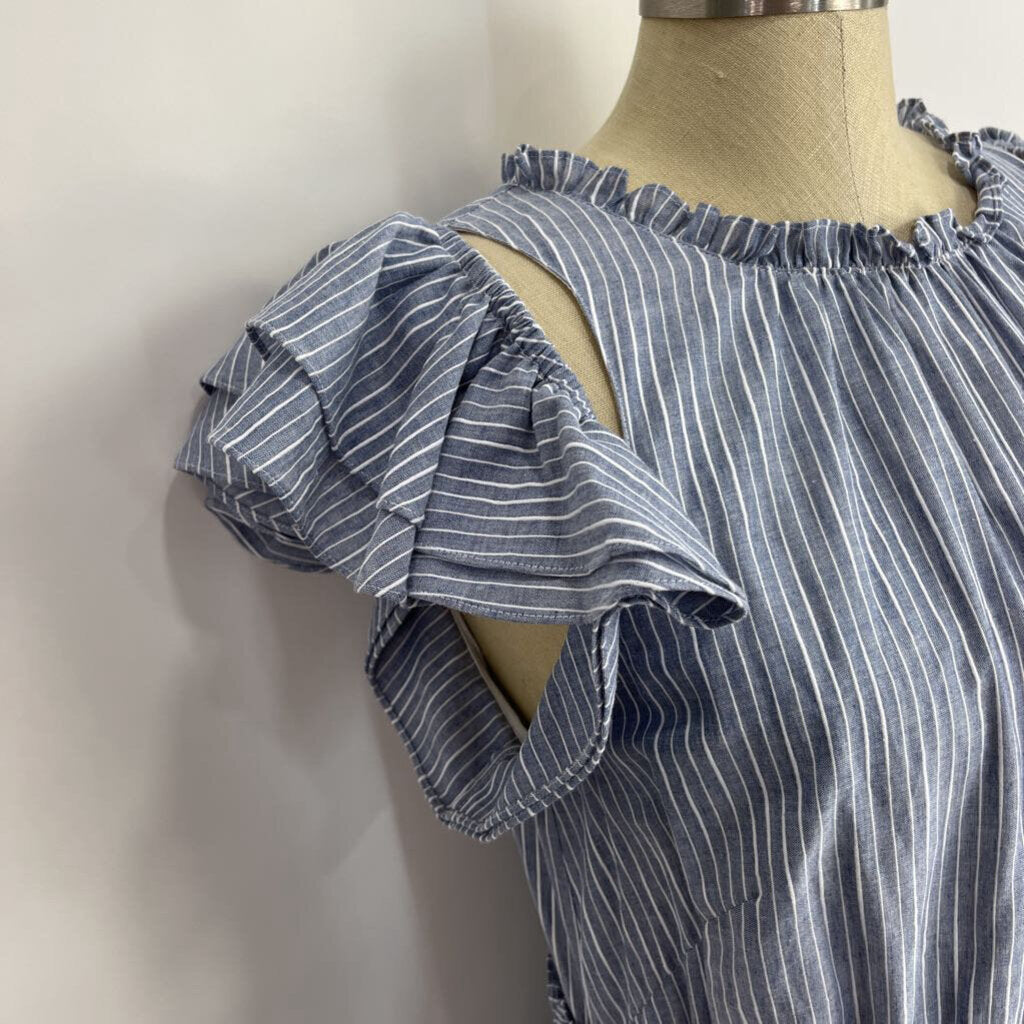 Cing a' Sept S/s Stripe Maxi Dress