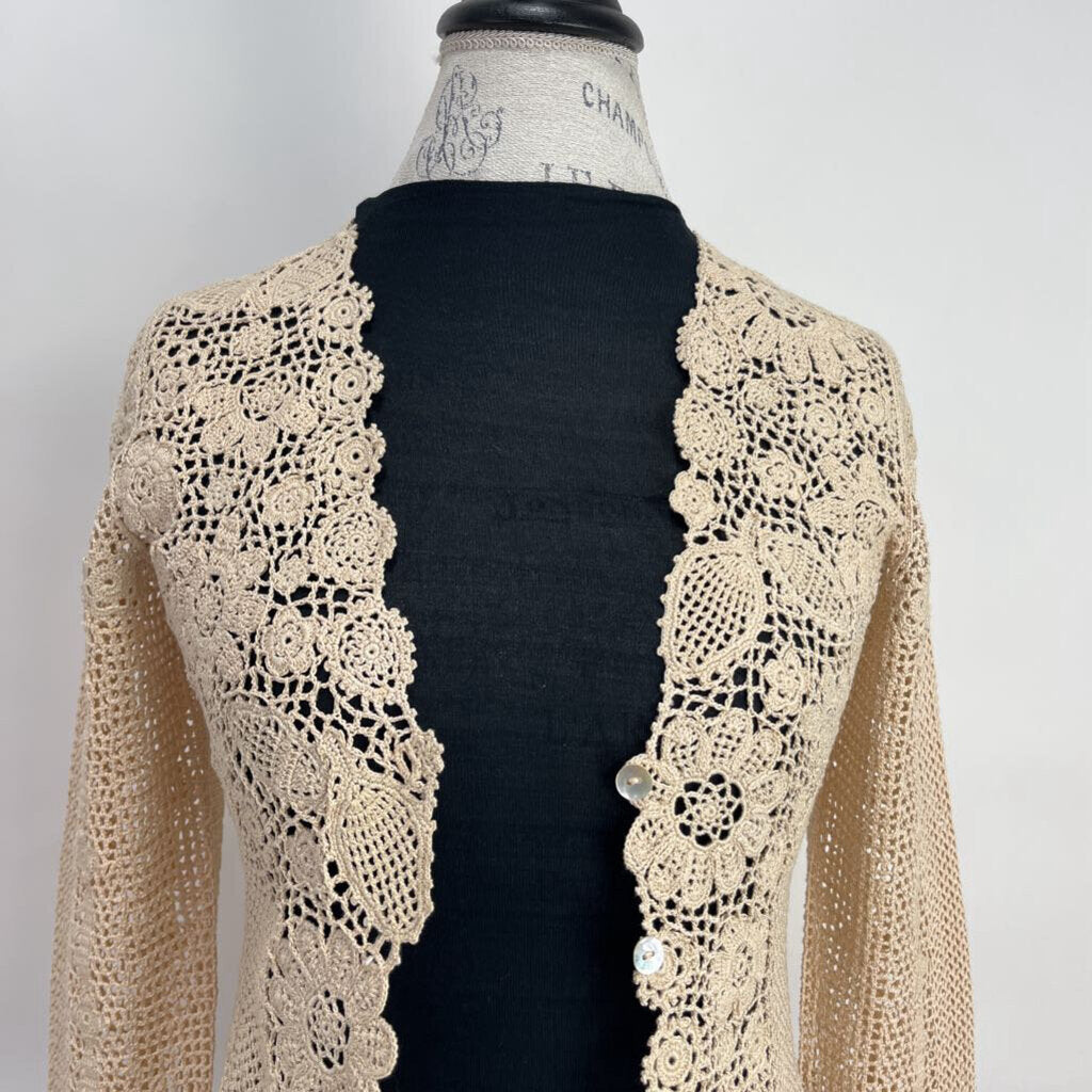 Peruvian Crochet Cardigan