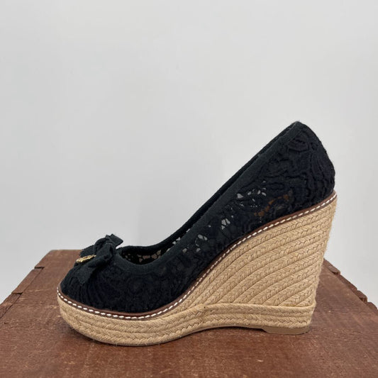 Tory Burch Floral Wedge