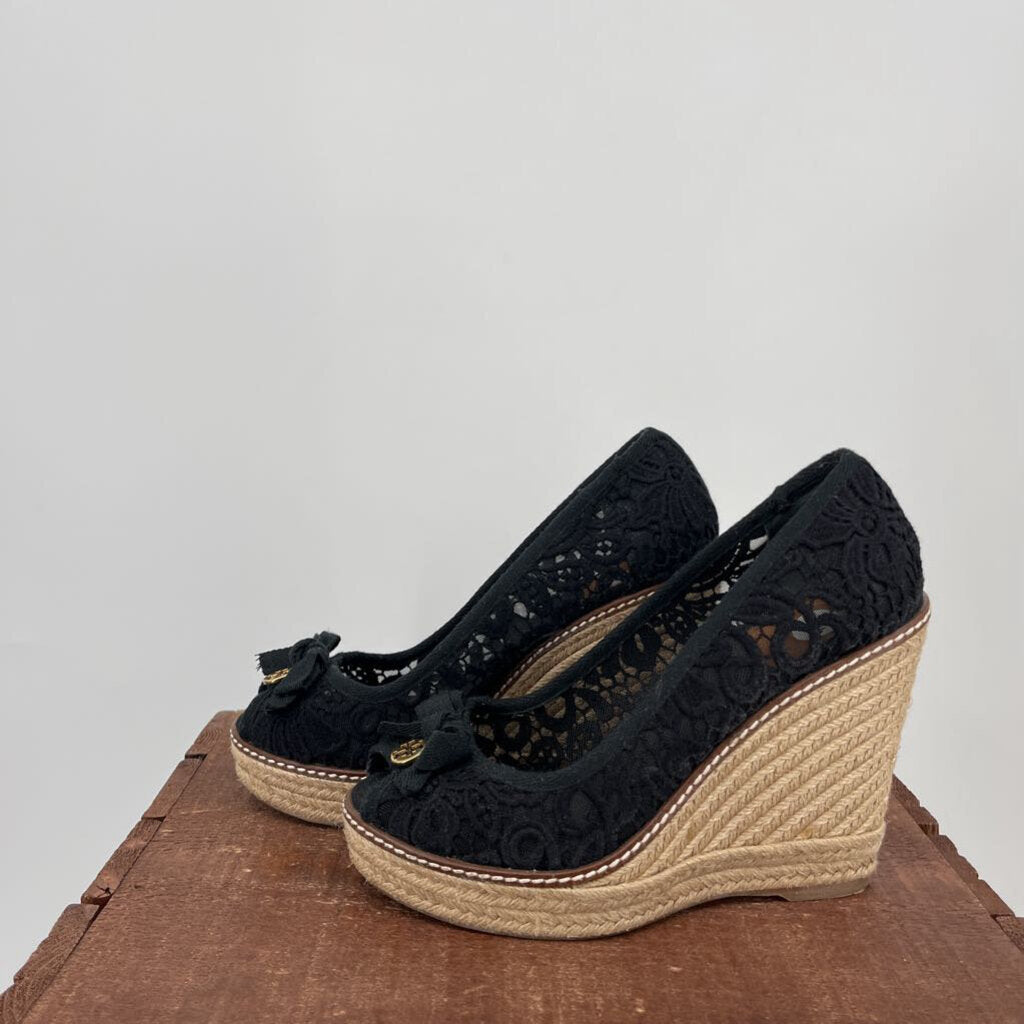 Tory Burch Floral Wedge