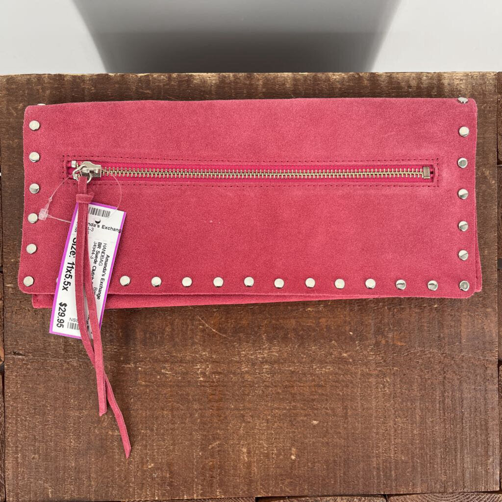 BR Suede Clutch