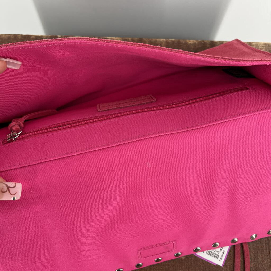 BR Suede Clutch