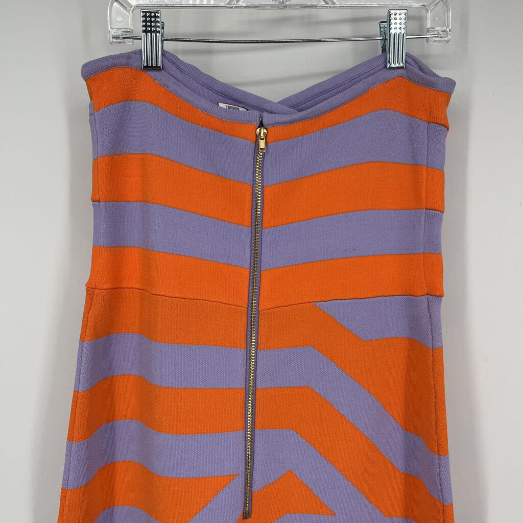 The Wolf Gang Strapless Stripe Dress