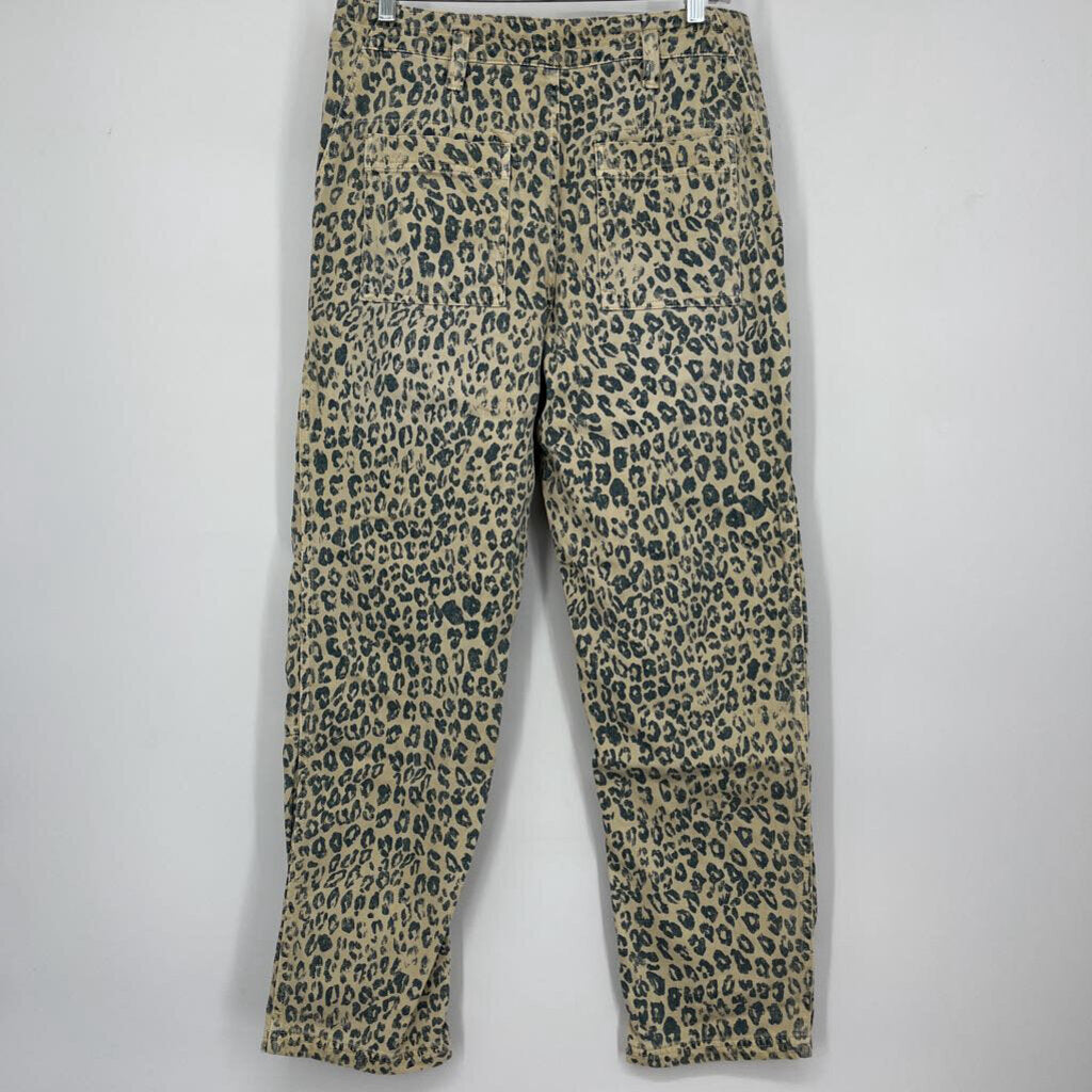 Pilcro Cheetah Print Jeans
