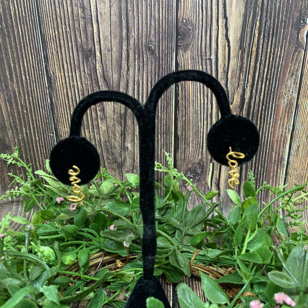 Kate Spade Love Earrings