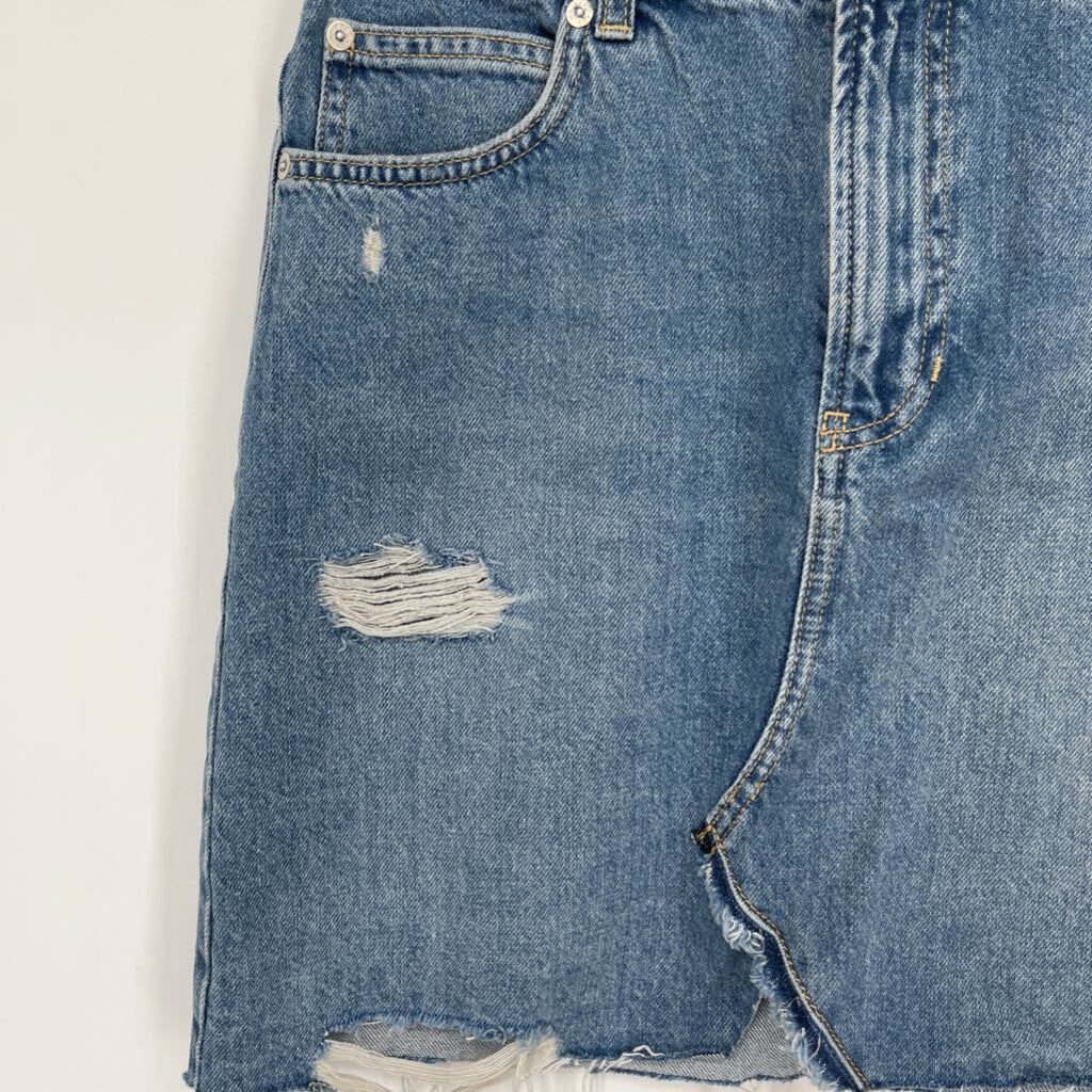 We the Free Denim Skirt