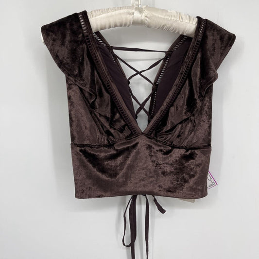 FP Velvet Crop Slvls Shirt