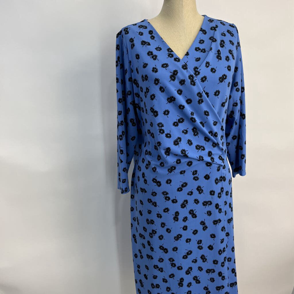 Talbots 3/4 Slv Floral Dress