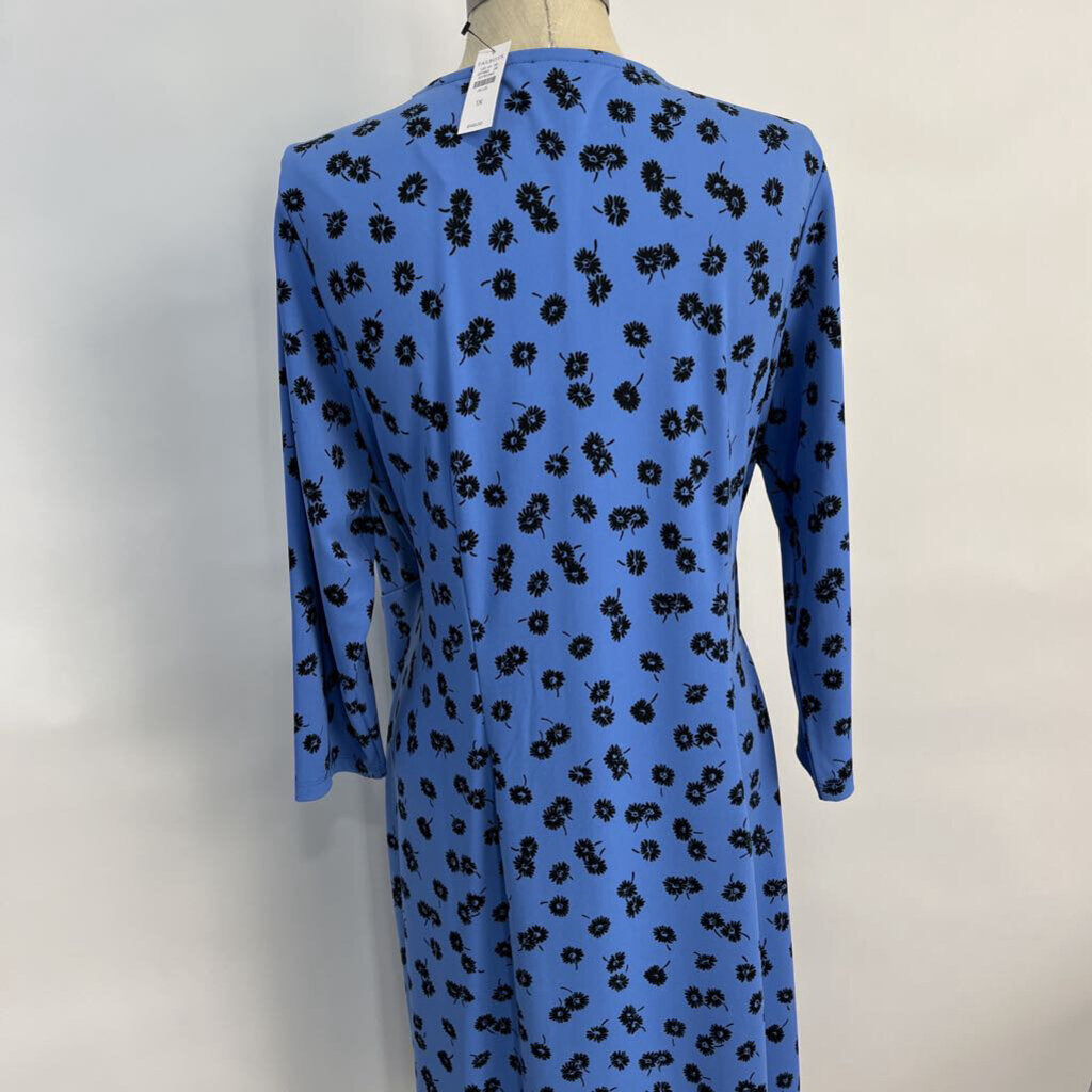 Talbots 3/4 Slv Floral Dress