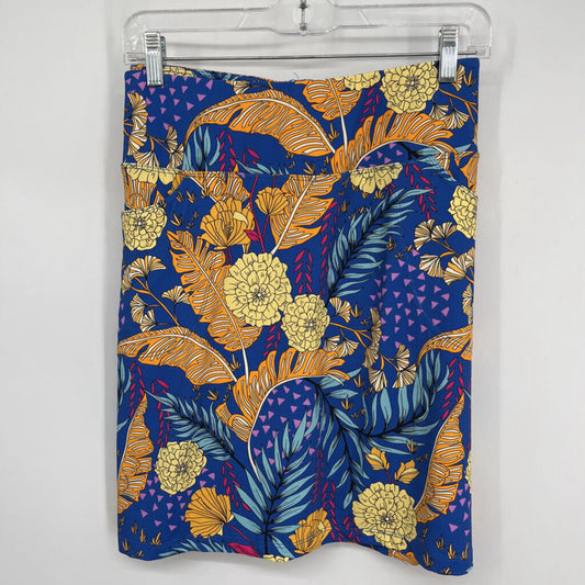 Tribal Palms Floral Skirt