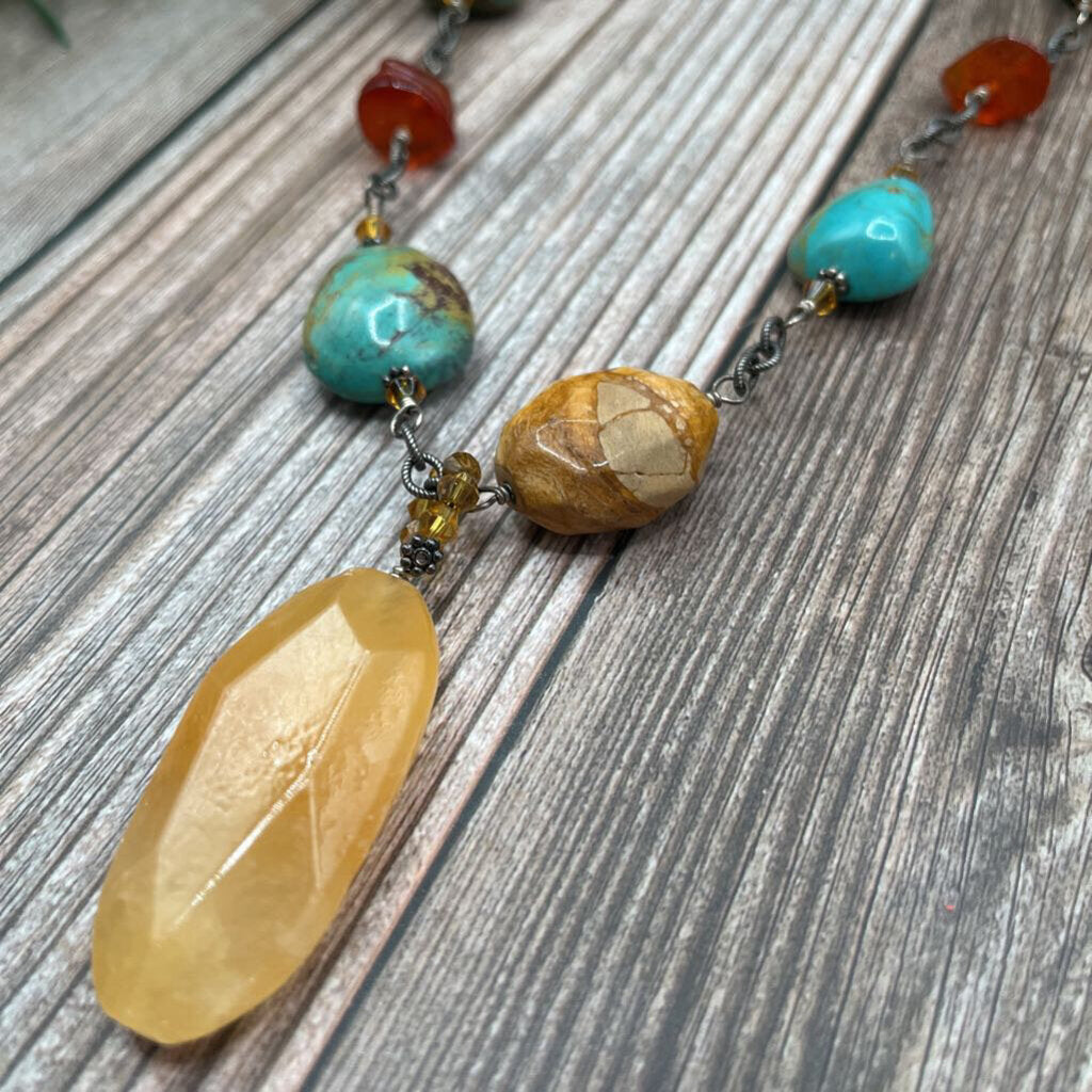 Silpada Mix Stone Necklace