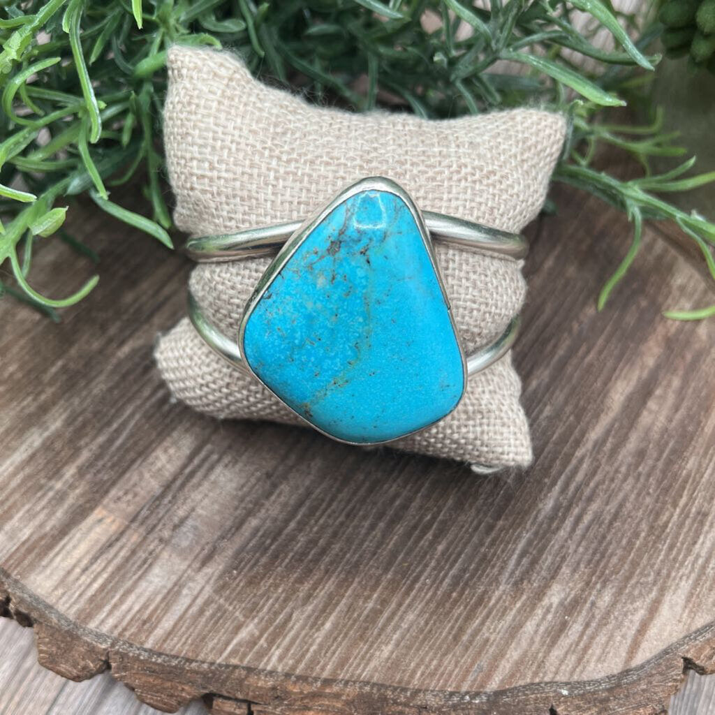 Sterling and Turquoise Cuff