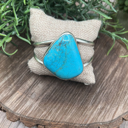 Sterling and Turquoise Cuff