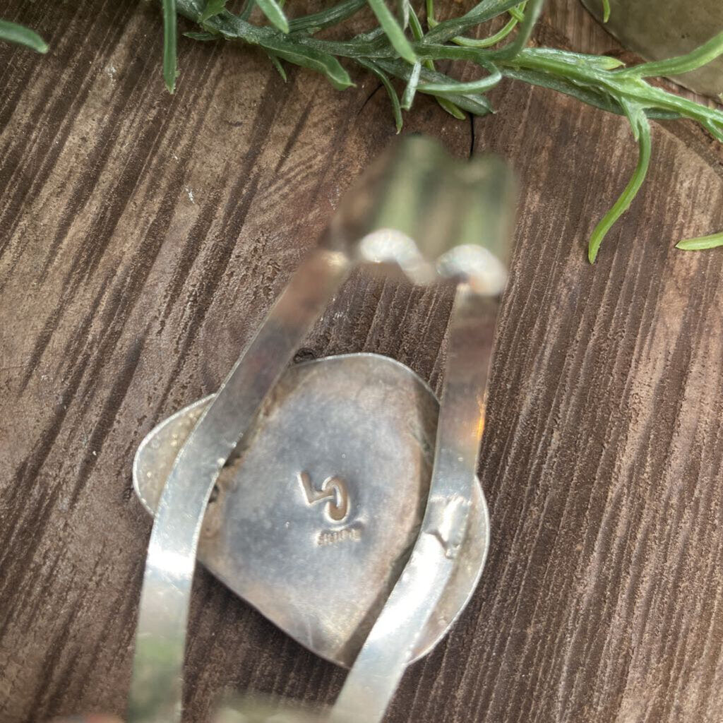 Sterling and Turquoise Cuff