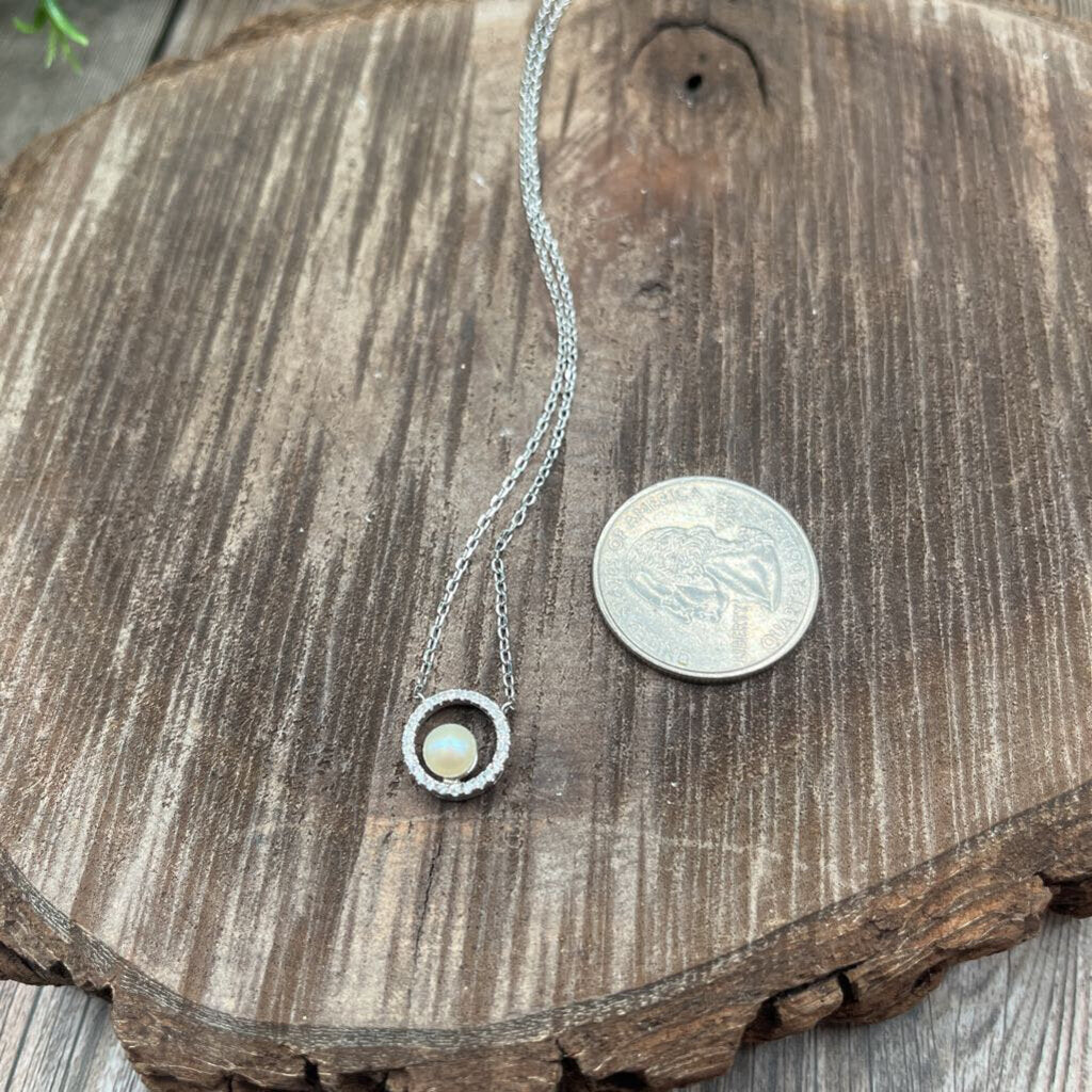 Pearl Halo Necklace