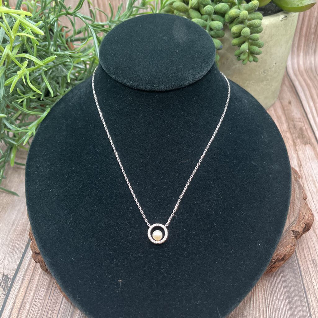 Pearl Halo Necklace